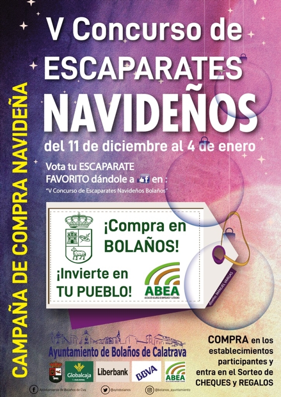 Bases Y Ficha De InscripciÓn Del V Concurso De Escaparates NavideÑos BolaÑos 2019 CampaÑa 1292